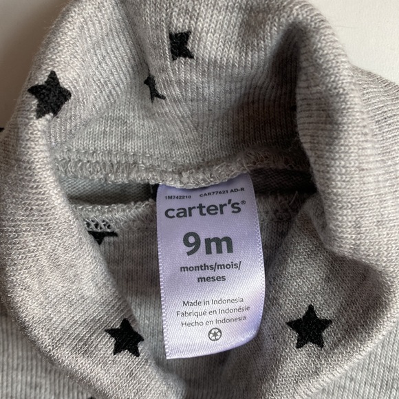 [3/15$] Carters Baby Turtleneck Dress 9MO - Picture 2 of 5